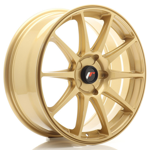 JR Wheels JR11 18x7.5 ET40 5x114.3 72.6mm Gold