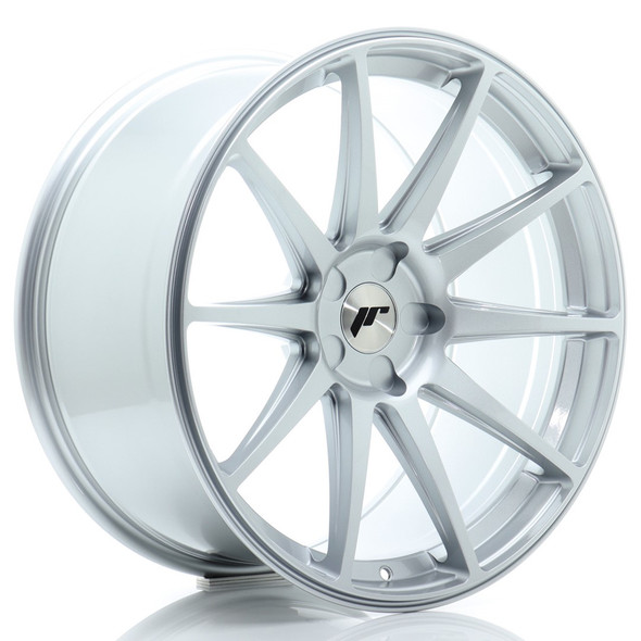 JR Wheels JR11 20x10 ET40 5x120 72.6mm Hyper Silver