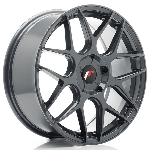 JR Wheels JR18 18x7.5 ET40 5x120 72.6mm Hyper Gray