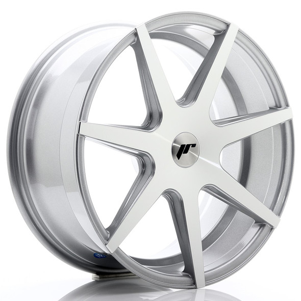 JR Wheels JR20 19x8.5 ET35 5x120 74.1mm Silver Machined