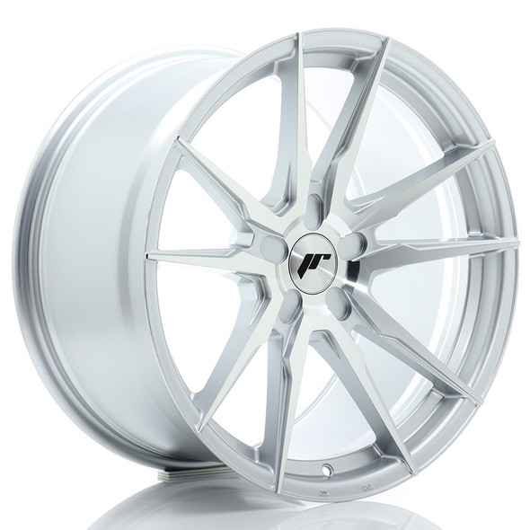 JR Wheels JR21 19x9.5 ET45 5x120 72.6mm Silver Machined