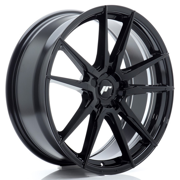 JR Wheels JR21 20x8.5 ET35 5x112 72.6mm Gloss Black