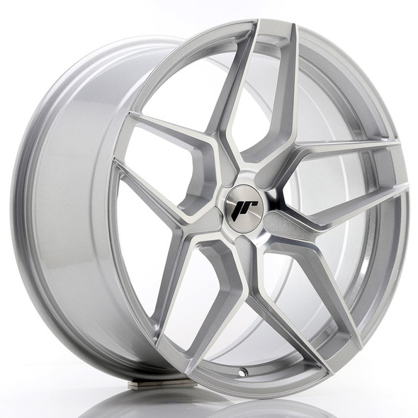 JR Wheels JR34 19x9.5 ET35 5x120 74.1mm Silver Machined