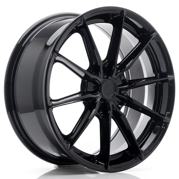 JR Wheels JR37 18x8 ET45 5x112 72.6mm Gloss Black
