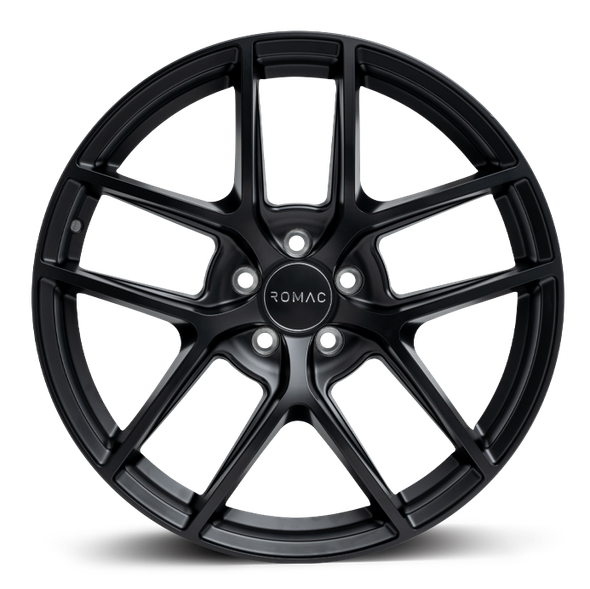 ROMAC DIABLO 18x8 ET42 5x114.3 SATIN BLACK (Load 690kg) RMDIA I8546SB