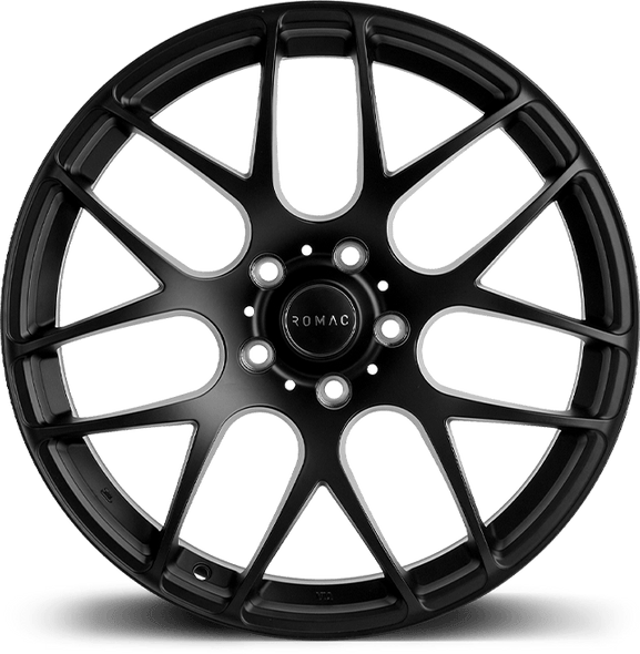 ROMAC RADIUM 18x8 ET42 5x114.3 SATIN BLACK (Load 690kg) RMRAD I8546SB