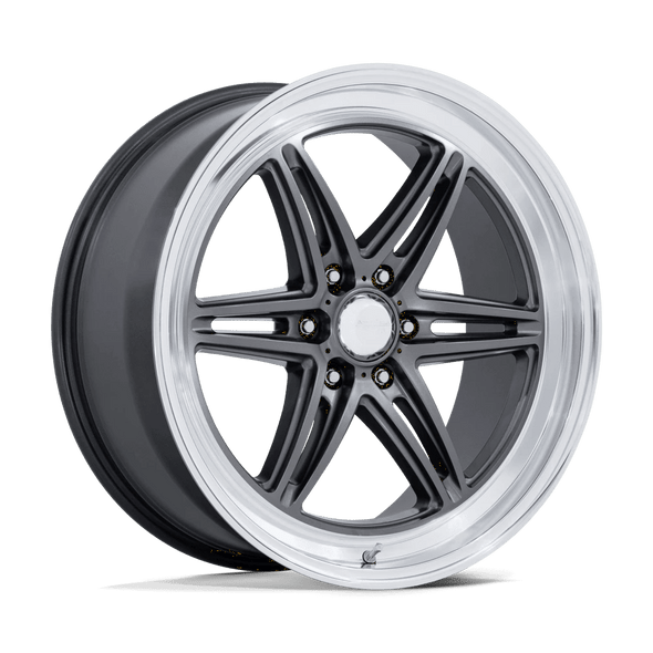 American Racing AR953 GROOVE 6 DRAG 17x10 ET35 6x139.7 78.10mm ANTHRACITE W/ DIAMOND CUT LIP (Load Rated 1134kg)