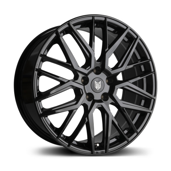 FOX BMAS1 19x8 ET42 5x120 GLOSS BLACK (Load 800kg) FXBMAS1I9414B