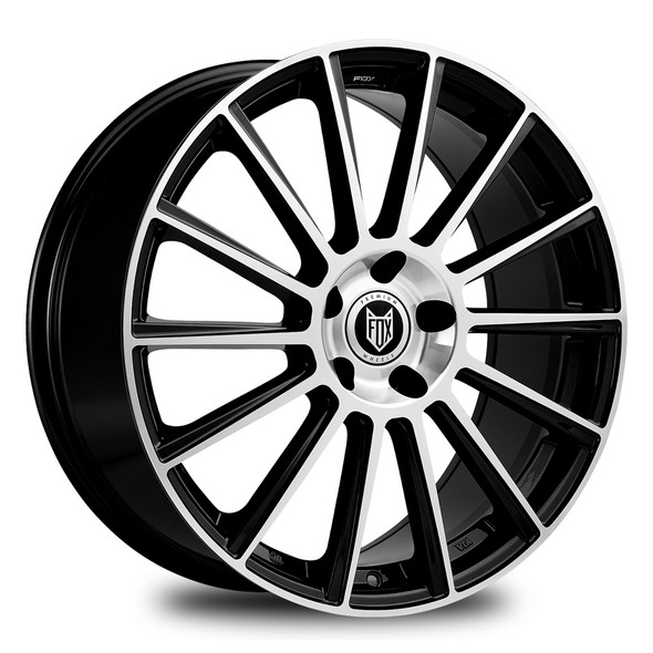 FOX MBM 19x8 ET40 5x112 BLACK POLISH (Load 762kg) FXMBMI9490BP