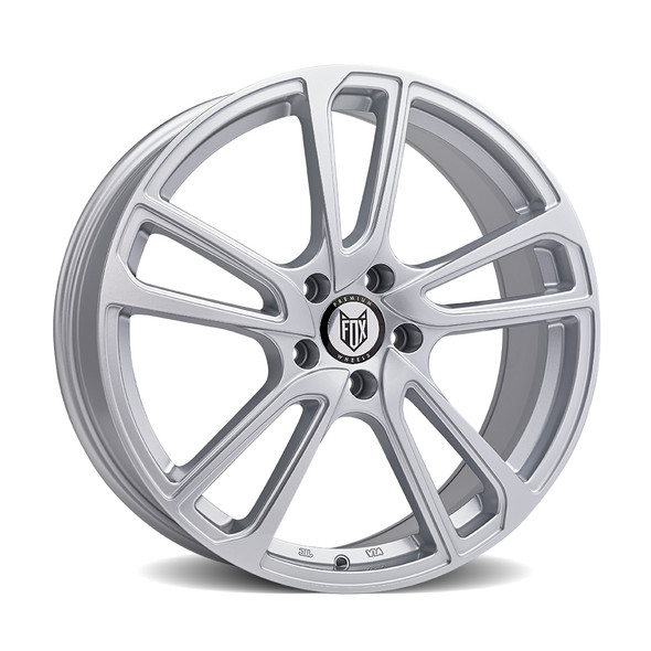 FOX MBZ 17x7.5 ET45 5x112 BRIGHT SILVER (Load 690kg) FXMBZH7490S