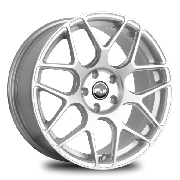 FOX PF3 17x7.5 ET38 5x100 SATIN SILVER (Load 690kg) FXPF3H7394S