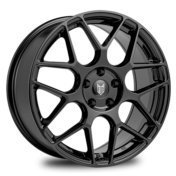 FOX PF3 18x8 ET42 5x110 GLOSS BLACK (Load 690kg) FXPF3I8467B