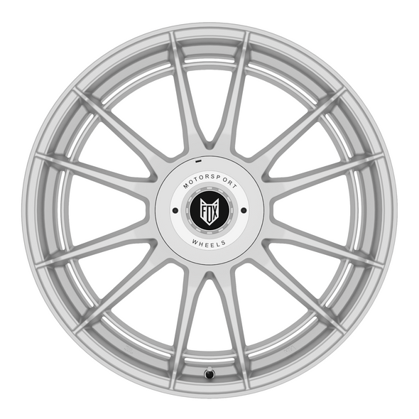 FOX VR4 16x6.5 ET35 5x100;Wheel PCD=5x114.3 SATIN SILVER (Load 690kg) FXVR4F639446SS