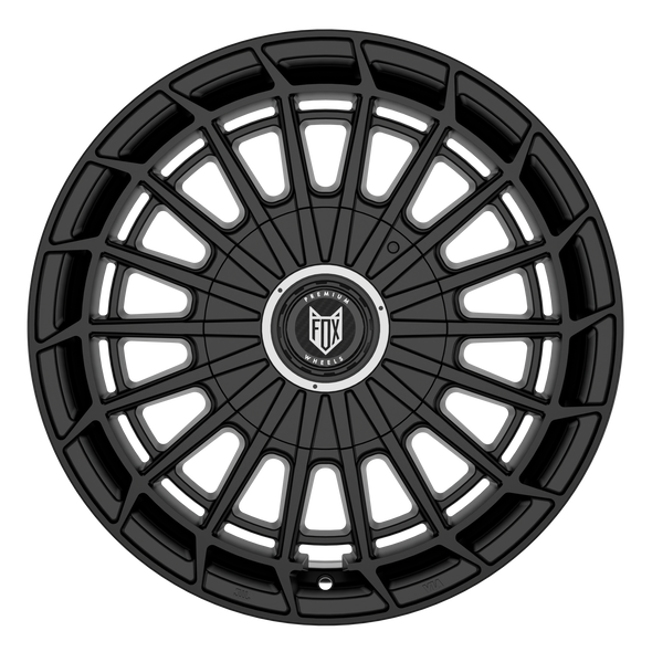 FOX WX1 18x8 ET45 5x114.3 SATIN BLACK (Load 1050kg) FXWX1I8446SB