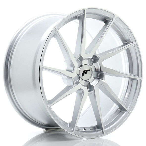 JR Wheels JR36 20x9.5 ET20-40 5H CUSTOM PCD 72.6mm Silver Machined Face
