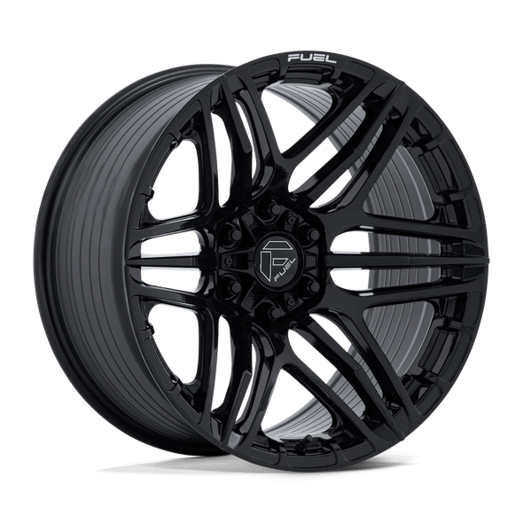 Fuel FC909 WEAPON 20x9 ET1 6x139.7 106.10mm GLOSS BLACK (Load Rated 1202kg)