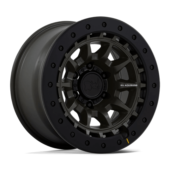 Black Rhino BR016 TUSK 17x8.5 ET-10 6x139.7 106.10mm OLIVE DRAB GREEN (Load Rated 1202kg)