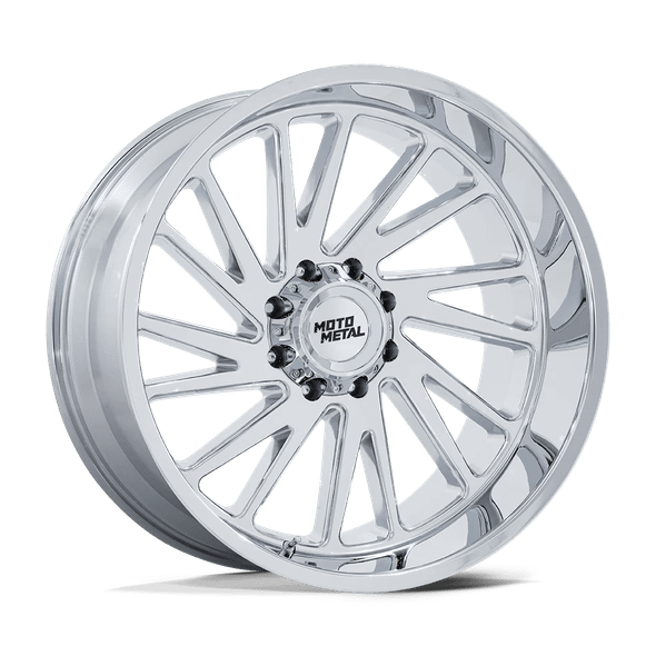 Moto Metal MO811 COMBAT 24x12 ET-44 8x165.1 125.10mm CHROME (Load Rated 1678kg)