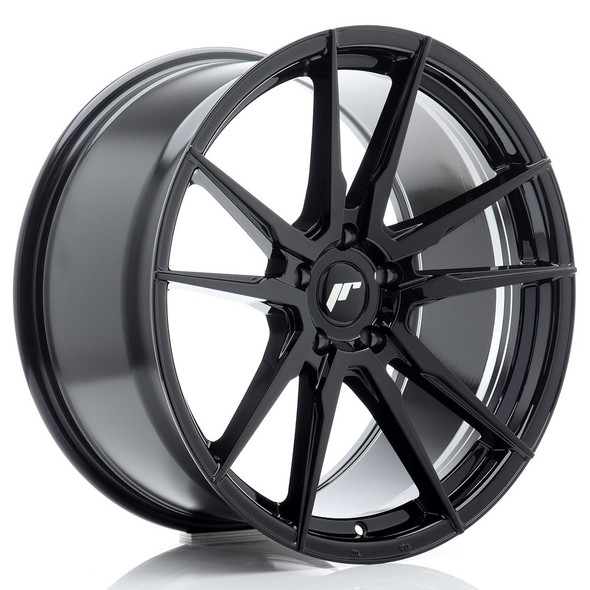 JR Wheels JR21 20x10 ET40 5x112 66.6mm Gloss Black
