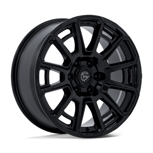 Fuel FC910 FOXHOUND 20x9 ET20 6x135 87.10mm GLOSS BLACK (Load Rated 1202kg)