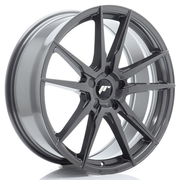 JR Wheels JR21 20x8.5 ET35 5x120 72.6mm Hyper Gray