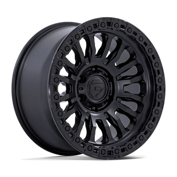 Fuel FC857 RINCON 18x9 ET1 5x127 71.50mm MATTE BLACK W/ GLOSS BLACK LIP (Load Rated 1134kg)
