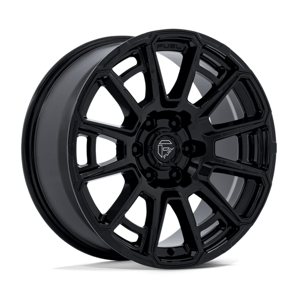 Fuel FC910 FOXHOUND 20x9 ET1 6x139.7 106.10mm GLOSS BLACK (Load Rated 1202kg)
