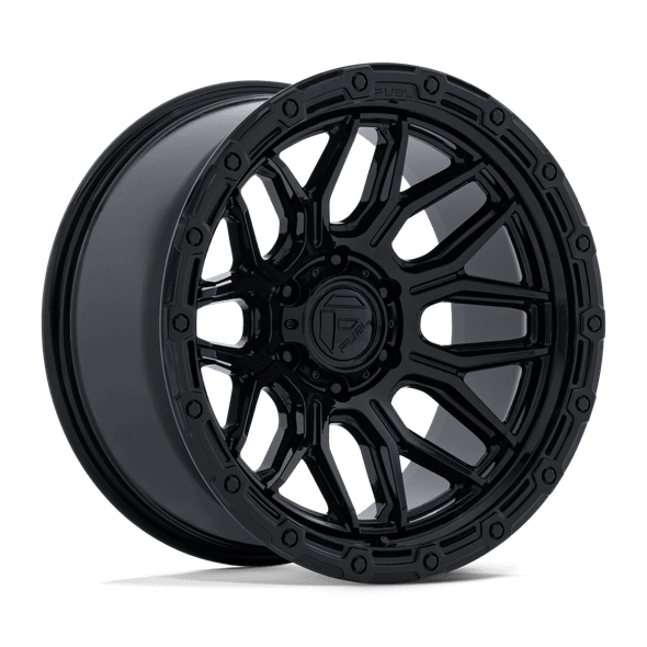Fuel FC881 SURGE 17x9 ET-12 6x139.7 106.10mm GLOSS BLACK (Load Rated 1202kg)