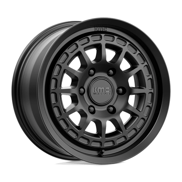 KMC KM719 CANYON 17x8 ET35 6x139.7 100.30mm SATIN BLACK (Load Rated 1134kg)
