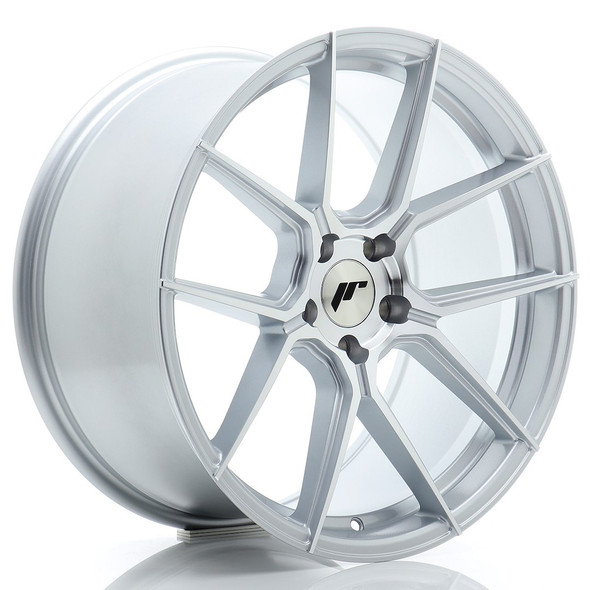 JR Wheels JR30 19x9.5 ET29 5x112 66.6mm Silver Machined Face