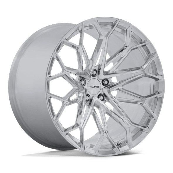 Niche NC600 MANTA 21x13 ET30 5x120 66.90mm POLISHED (Load Rated 726kg)