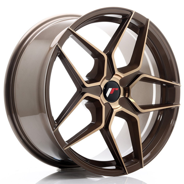 JR Wheels JR34 19x8.5 ET35-40 5H CUSTOM PCD 74.1mm Platinum Bronze