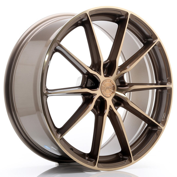 JR Wheels JR37 20x9 ET35-45 5H CUSTOM PCD 72.6mm Platinum Bronze
