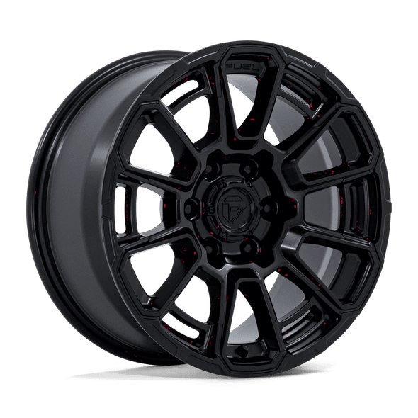 Fuel FC910 FOXHOUND 18x9 ET1 6x139.7 106.10mm BLACKOUT (Load Rated 1202kg)