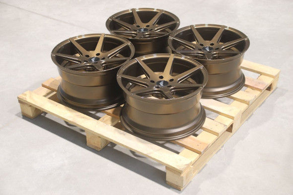 Set of JR20 18x9.5 ET35 5x112 74.1mm Gloss Bronze