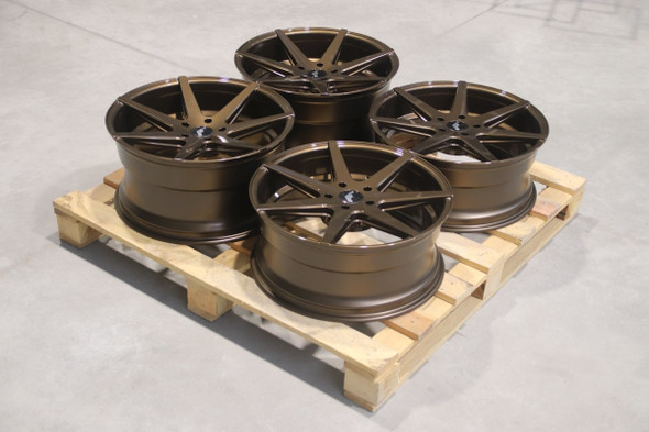 Set of JR20 20x8.5 ET35 + 20x10 ET40 5x120 74.1mm Gloss Bronze
