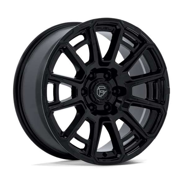 Fuel FC910 FOXHOUND 20x9 ET20 6x139.7 106.10mm GLOSS BLACK (Load Rated 1202kg)