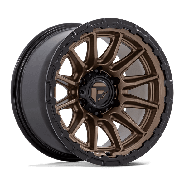 Fuel FC866 PISTON 22x10 ET-18 6x135 87.10mm MATTE BRONZE W/ GLOSS BLACK LIP (Load Rated 1202kg)