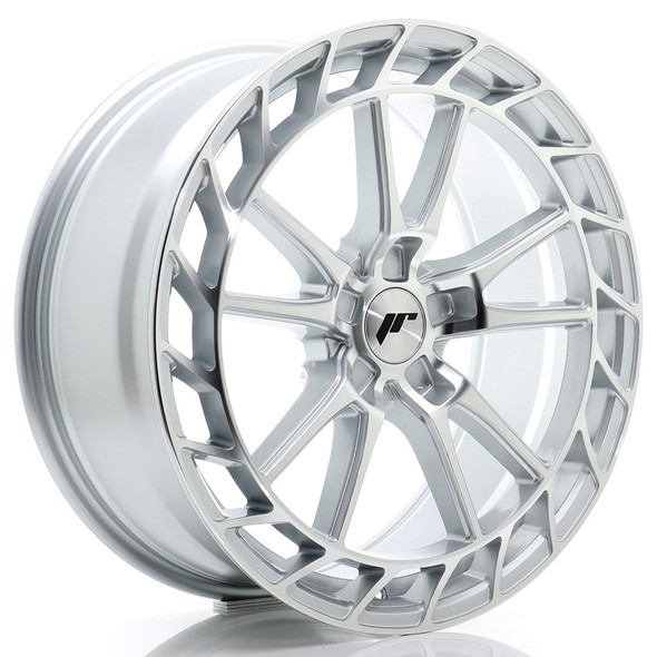 JR Wheels JR45 20x8.5 ET35 5x112 72.6mm Silver Machined