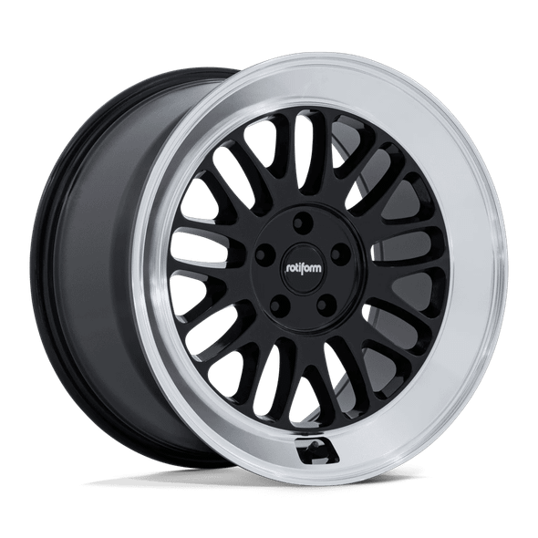 Rotiform RC214 SCP 18x9.5 ET38 5x120 74.10mm GLOSS BLACK W/ DIAMOND CUT LIP (Load Rated 612kg)