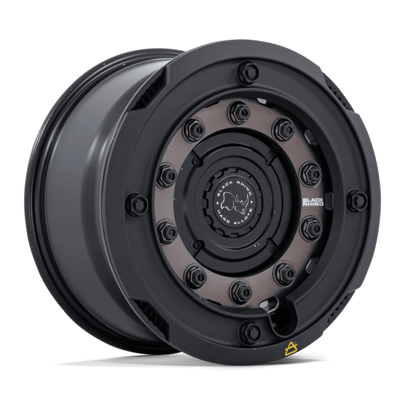 Black Rhino BR027 ARX 17x8.5 ET0 8x170 125.10mm MATTE BRONZE W/ MATTE BLACK RING (Load Rated 1678kg)