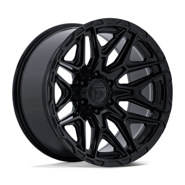 Fuel FC885 INJECTOR 22x9 ET1 8x180 124.20mm GLOSS BLACK (Load Rated 1678kg)