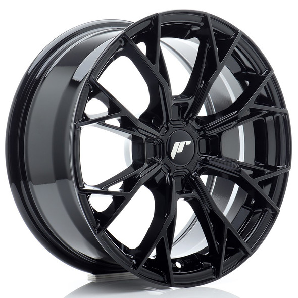 JR Wheels JR49 16x7 ET40 4x100 67.1mm Gloss Black - JR4916704H4067GB2