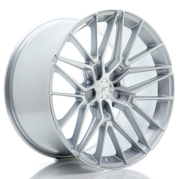 JR Wheels JR38 20x10.5 ET41 5x112 72.6mm Silver Machined