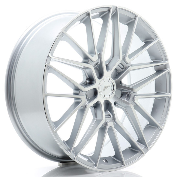 JR Wheels JR38 20x8 ET20 5x112 72.6mm Silver Machined