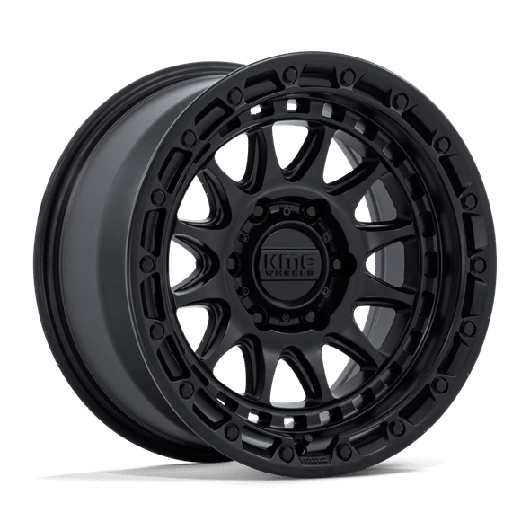 KMC KM556 CRUX 20x9 ET1 8x165.1 125.10mm BLACKOUT (Load Rated 1678kg)