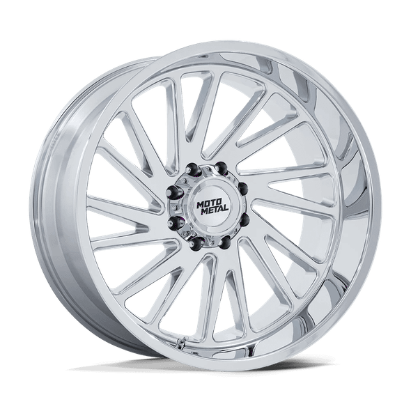 Moto Metal MO811 COMBAT 24x12 ET-44 8x170 125.10mm CHROME (Load Rated 1678kg)