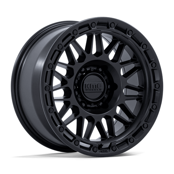 KMC KM555 ATTACK 18x9 ET18 6x139.7 106.10mm MATTE BLACK (Load Rated 1497kg)