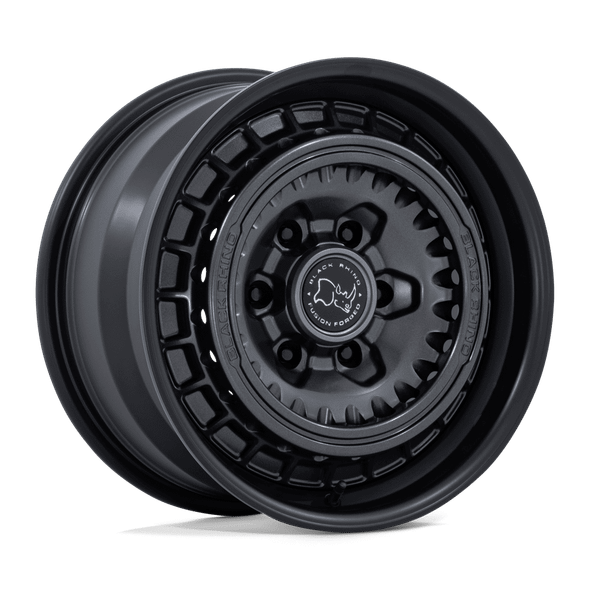Black Rhino BR601 BASTION 17x8 ET32 6x130 84.10mm GUN BLACK W/ MATTE BLACK LIP (Load Rated 1678kg)