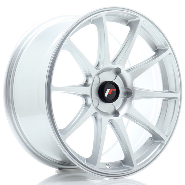 JR Wheels JR11 18x8.5 ET40 5x108 72.6mm Hyper Silver